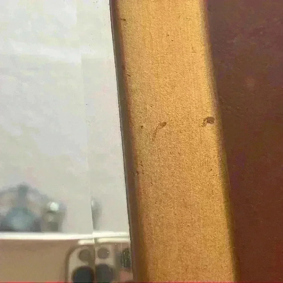 Antique gold mirror - Picture 8 of 12